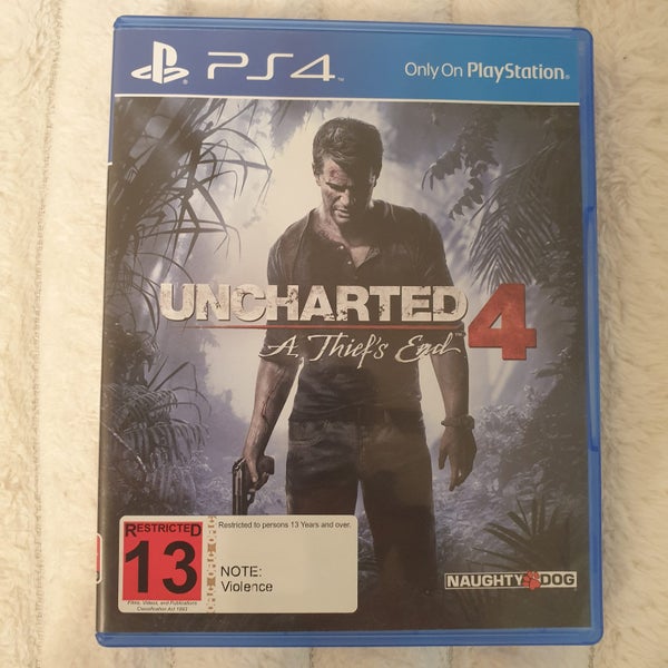 PS4-Uncharted 4 -A Thief’s End- Excellent Condition Carousel 1