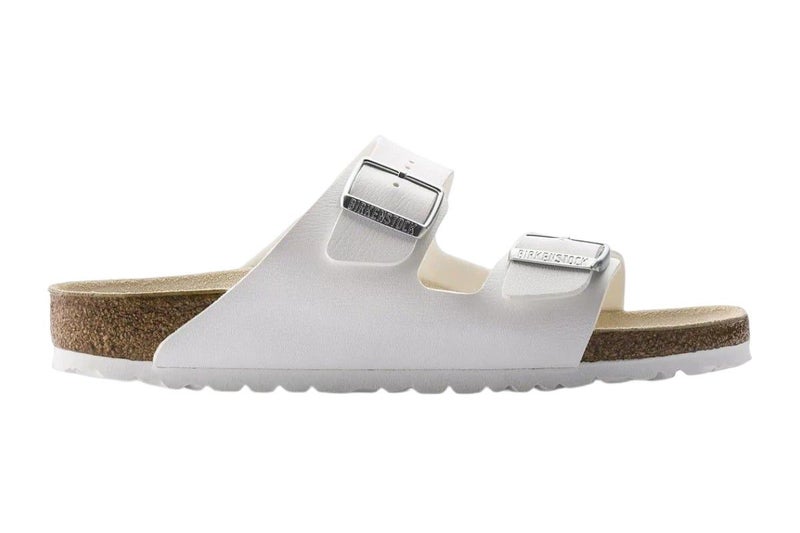 Birkenstock Arizona Birko-Flor Regular Fit Sandal (White, Size 42 EU) Carousel 2
