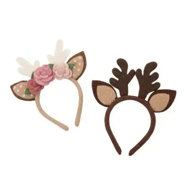 Pashom Pashom Reindeer Headband Carousel 2