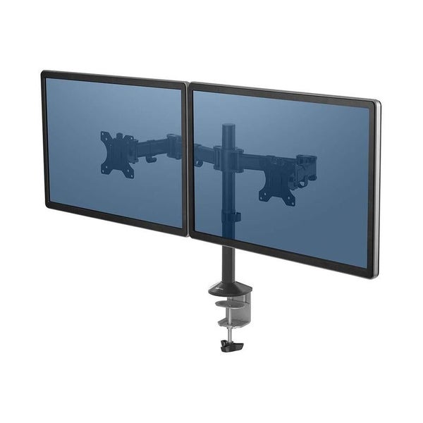 Fellowes Dual Monitor Arm Reflex F8502601 - Adjustable, 27" Carousel 1