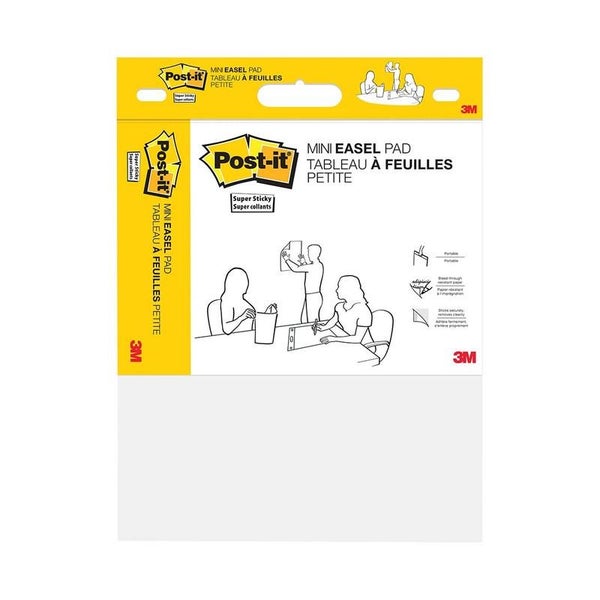 Post-it Super Sticky Mini Easel Pad 381x457mm 20 Sheets Carousel 2
