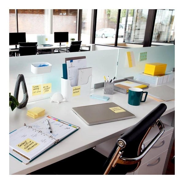 Post-it Super Sticky Notes 76x76mm Yellow, Pack of 5 Carousel 10