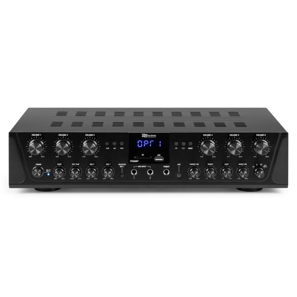 6 Ch Amplifier System - 6x 100W - Bluetooth - MP3 Carousel 1