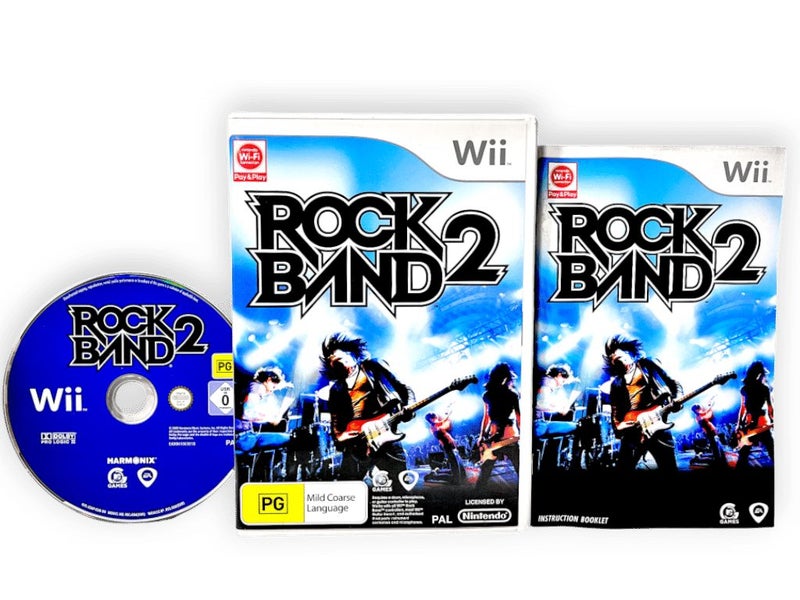 Rock Band 2 (Wii Rockband 2) *MINT COMPLETE* Carousel 1