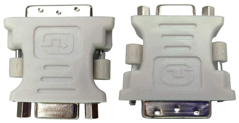 DVI To VGA Adaptor 24+5 Pin DVI-I Male To VGA Female Converter Carousel 6