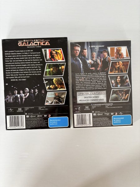 Battlestar Galactica Seasons 2 & 3 DVD Bundle – Epic Sci-Fi Reimagining Carousel 2