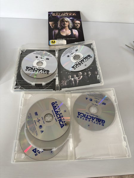 Battlestar Galactica Seasons 2 & 3 DVD Bundle – Epic Sci-Fi Reimagining Carousel 5