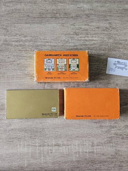 Game and Watch Bundle DK-52 MC-25 CIB63950070595971112