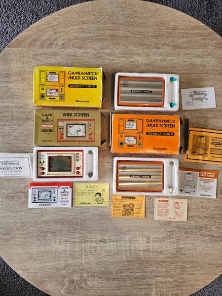 Game and Watch Bundle DK-52 MC-25 CIB Carousel 1