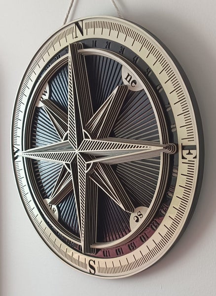 Compass Laser layered Carousel 3