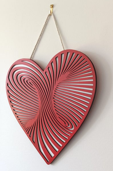 Red Twisted Heart Carousel 3