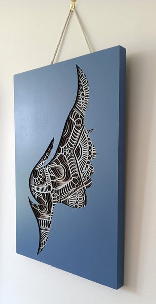 Complicated Lady (Laser Layered) Carousel 3