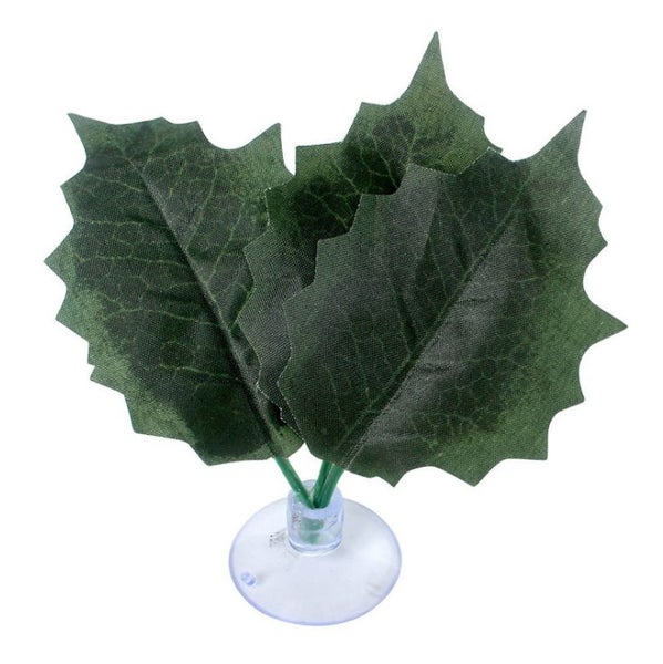 Aquarium Artificial Plant Leaf Fish Betta Fish Tank Spawning Rest Carousel 2
