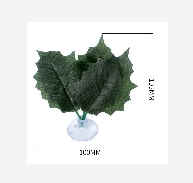 Aquarium Artificial Plant Leaf Fish Betta Fish Tank Spawning Rest Carousel 4