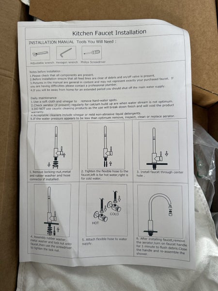 Watermark sink mixer Carousel 5