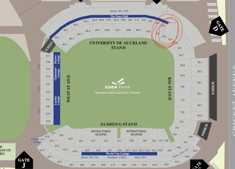 FRONT ROW SEATED Metallica tickets x2 (Section 412 Row Q) Carousel 3