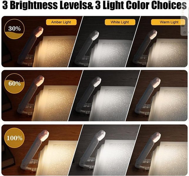 Reading Lights Rechargeable LED Book Light Carousel 2