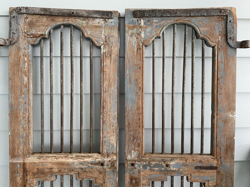 Teak & iron Indian doors Carousel 2