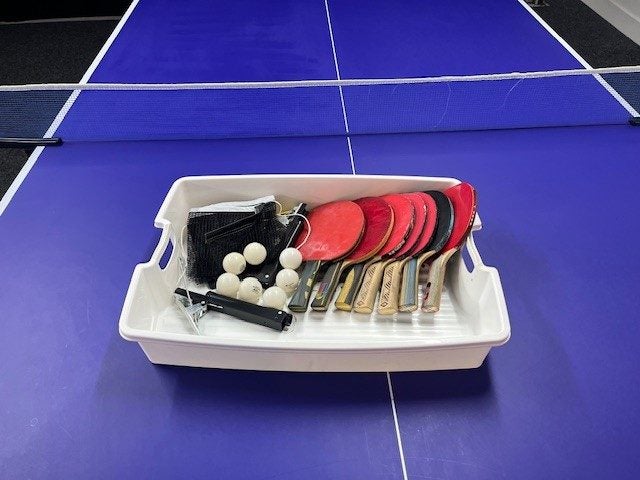 SUPERSPIN DELUXE - 18 Table Tennis Table – 18 mm, Competition Size, VGC, Extras Carousel 1