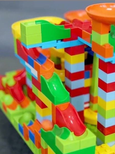 168pcs Building Blocks Versatile Slide Building Blocks toys party game #ED109 Carousel 2