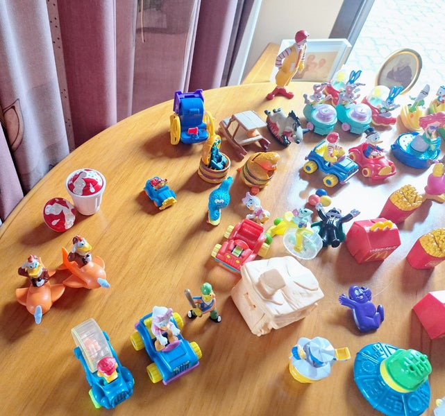Selection of old McDonald's happy meal toys (70+) which are up to 25 years old Carousel 1