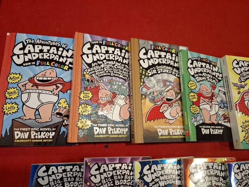 Captain underpants books Carousel 2