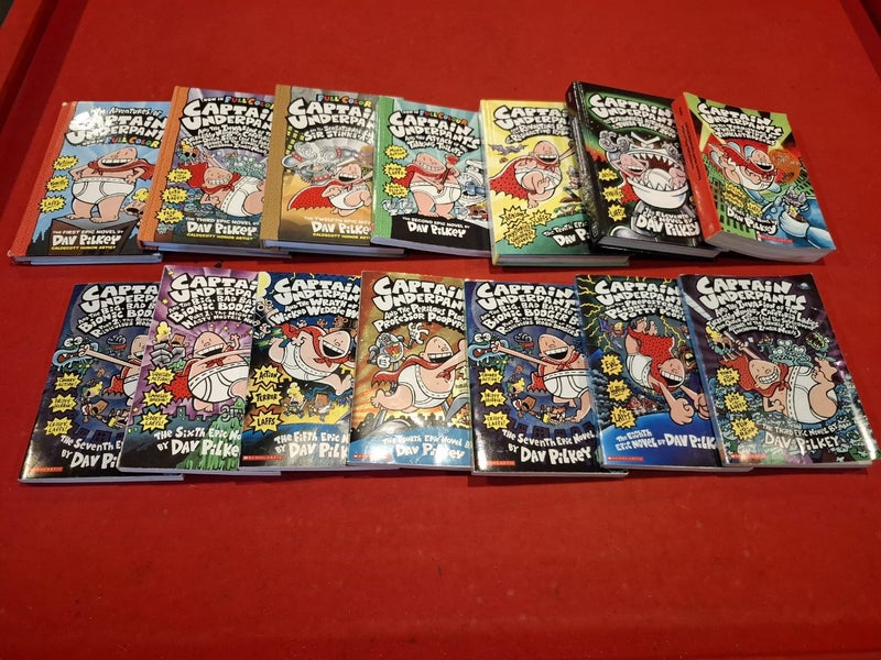 Captain underpants books Carousel 1