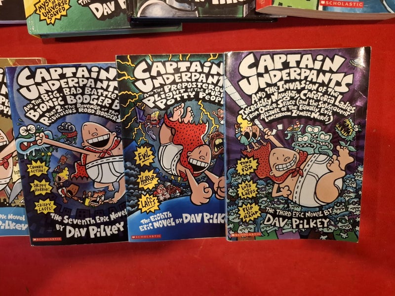 Captain underpants books Carousel 5