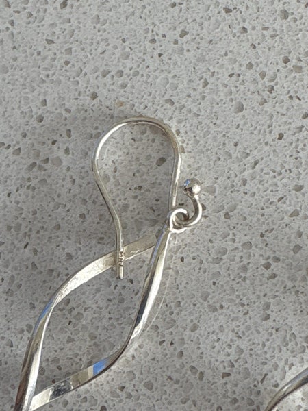 Michael Hill Sterling Silver Twist Earrings $1 Reserve Carousel 2