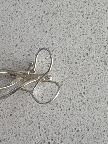 Michael Hill Sterling Silver Twist Earrings $1 Reserve Carousel 3