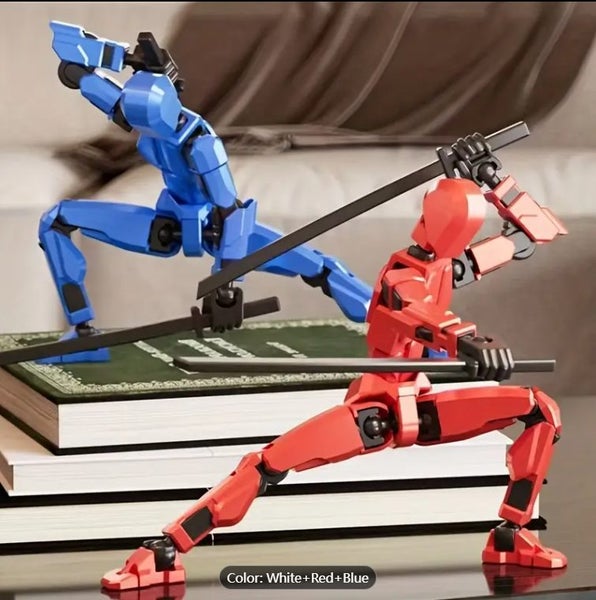 Promotion! 3pcs Articulated Action Figure Set #ED123 Carousel 1