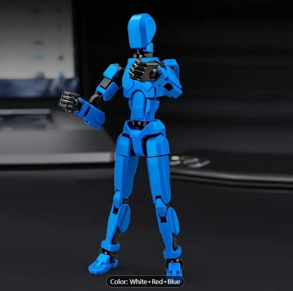 Promotion! 3pcs Articulated Action Figure Set #ED123 Carousel 7