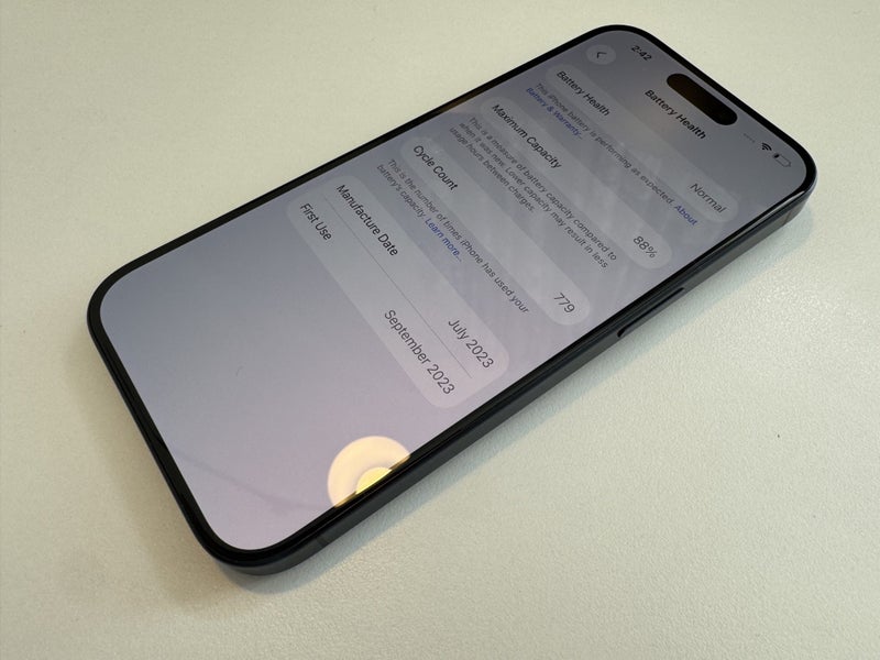 iPhone 15 Pro 256gb Blue Titanium64574389373697113