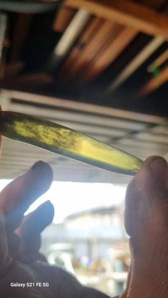 Anita bay pounamu.south westland. Tangiwai cabochon jewellery grade Carousel 1