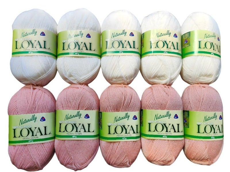 Naturally Loyal 4ply 10 Pack ***$50 Reserve, RRP $10.70*** Carousel 1