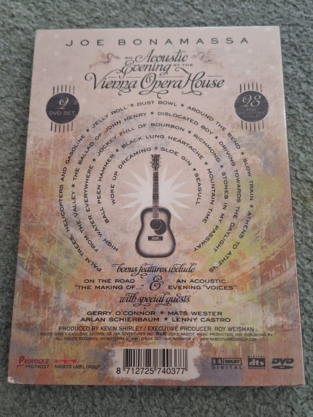 Joe Bonamassa An Acoustic Evening at the Vienna Opera House Dvd Carousel 2