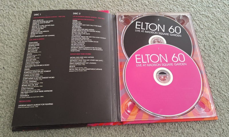 Elton John 60 Live At Madison Square Garden Dvd Carousel 2