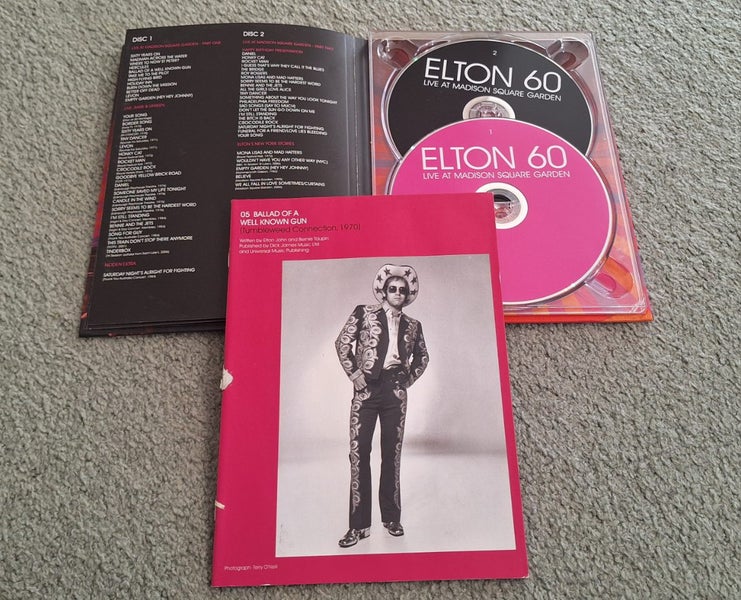 Elton John 60 Live At Madison Square Garden Dvd Carousel 3