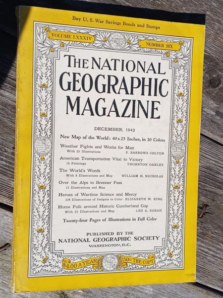 THE NATIONAL GEOGRAPHIC Magazines December 1943 Carousel 2