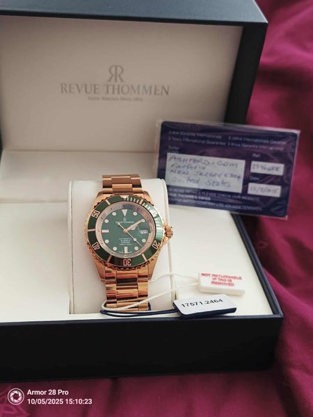 Revue Thommen Diver Automatic Unisex watch - Rose Gold 17571.2464 BRAND NEW Carousel 1