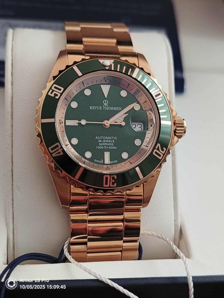 Revue Thommen Diver Automatic Unisex watch - Rose Gold 17571.2464 BRAND NEW Carousel 2