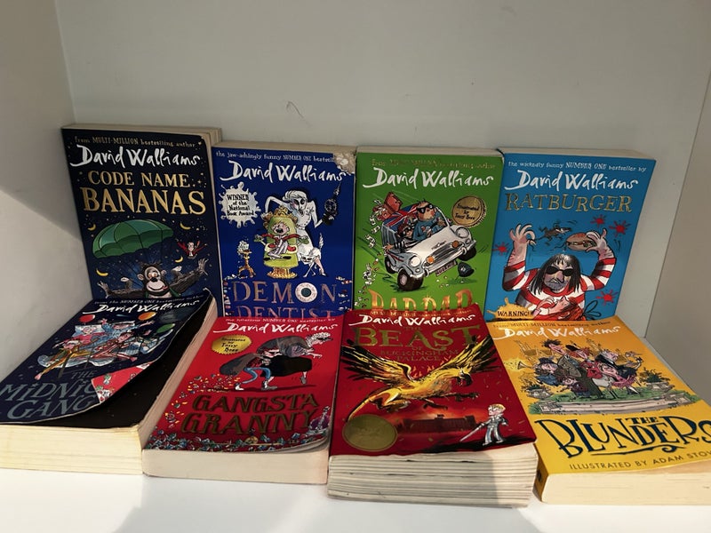 17 David walliams books-kids book set Carousel 1