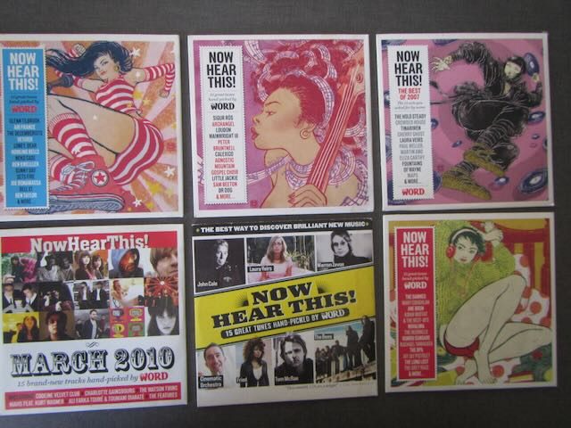 NOW HEAR THIS - 6 x CD compilations Carousel 1