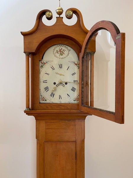 Stunning Fully Restored 8 Day Scottish Long Case Grandfather Clock63953342413186114