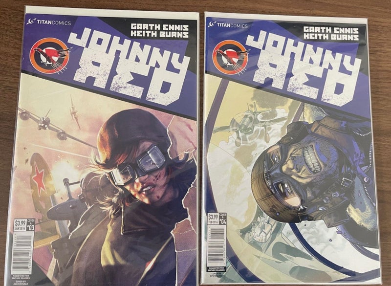 Johnny Red #1–8 (Titan Comics, 2015–2016) – Full Set, NM Carousel 2