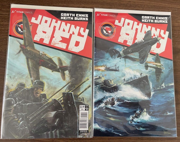 Johnny Red #1–8 (Titan Comics, 2015–2016) – Full Set, NM Carousel 4