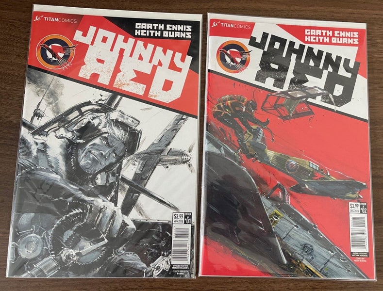 Johnny Red #1–8 (Titan Comics, 2015–2016) – Full Set, NM Carousel 1