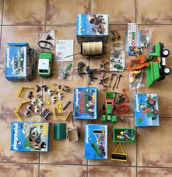 Vintage Playmobil COLLECTION NM/Mint - Made in Germany Geobra-1970/80s $1 RES ++ Carousel 2
