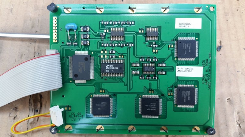 LCD Screen 115mm x 95mm (x 2 screens) Carousel 2