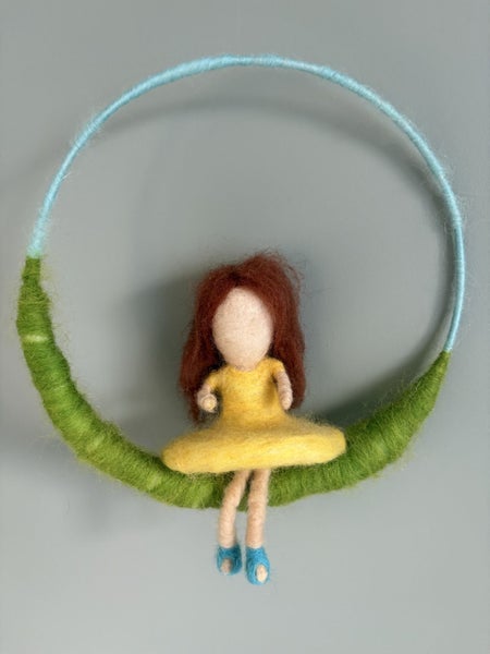 Felted mobile Carousel 1